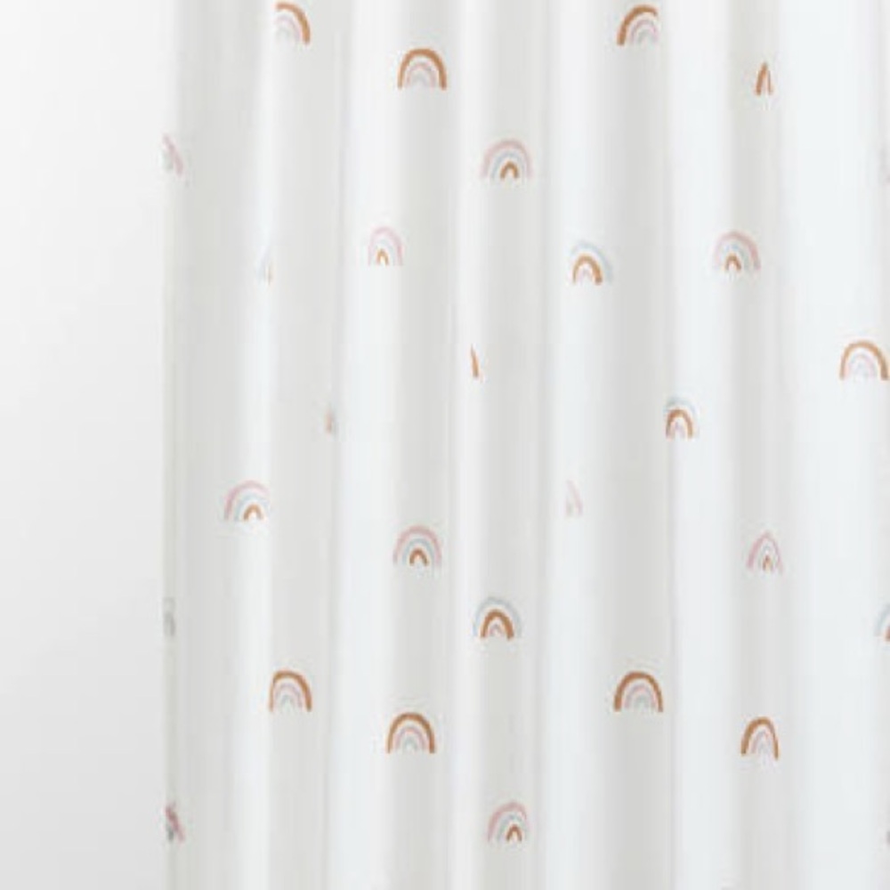 h&m rainbow curtains